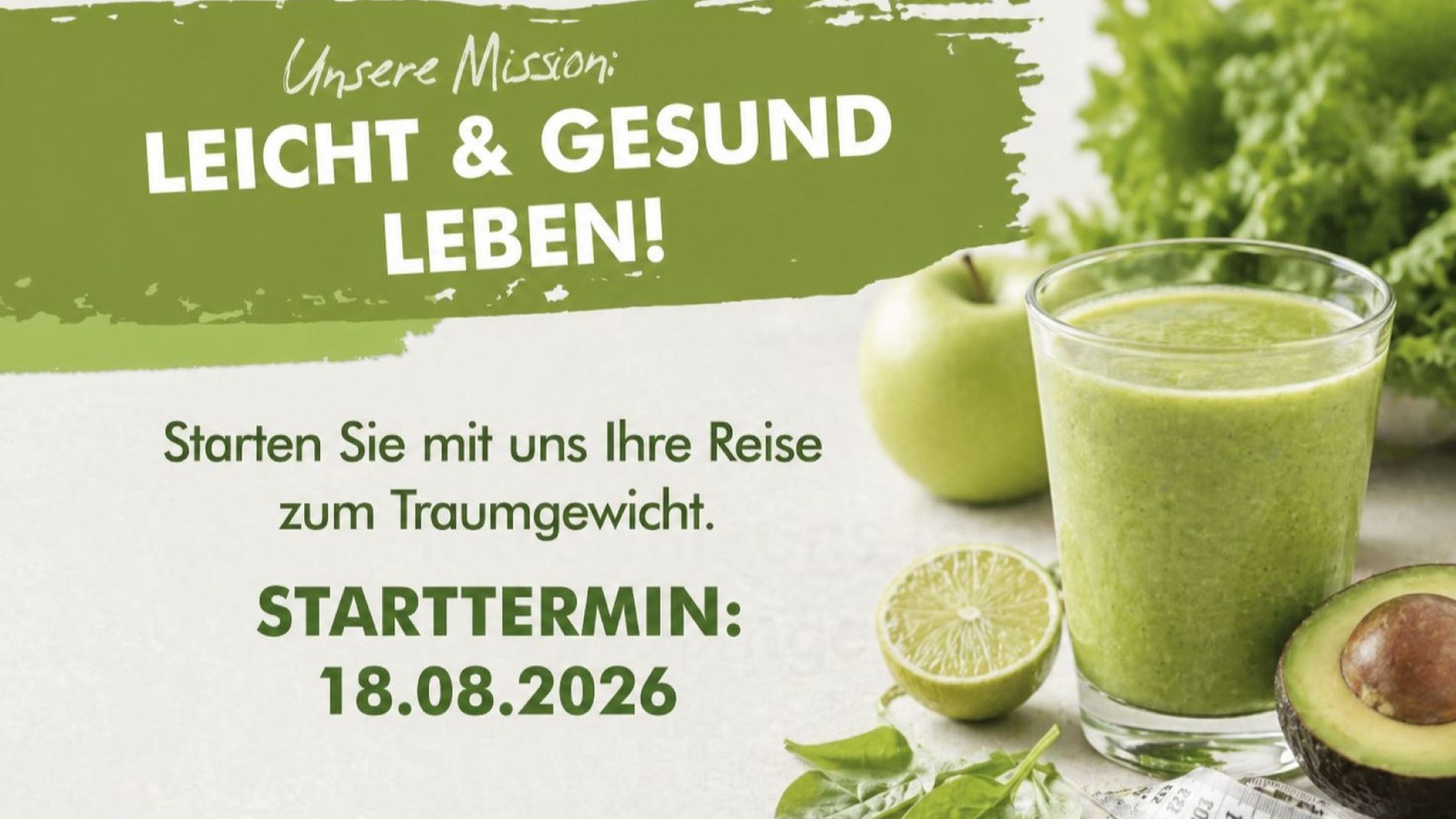 Abnehmkurs Sommer ab 18.08.2026